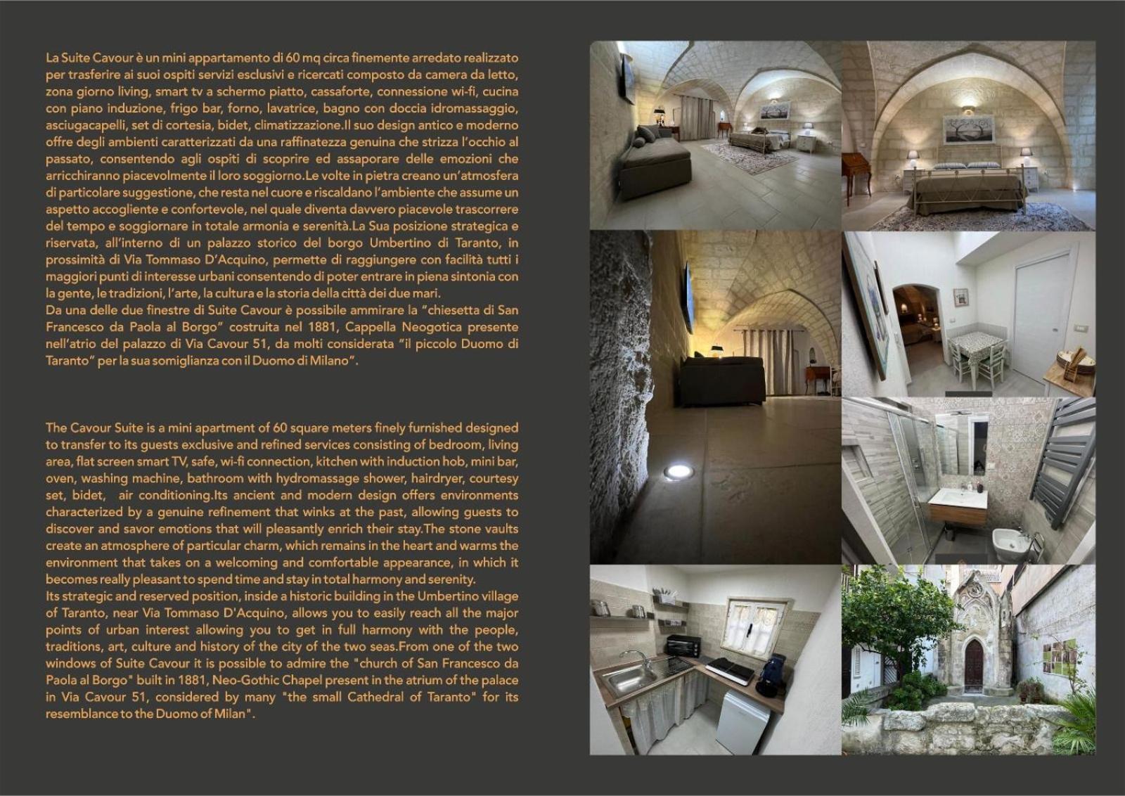 Suite Cavour Luxury Home Taranto Exterior foto